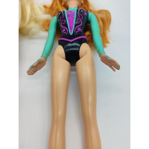 Disney Princess Elsa & Anna Frozen Barbie Dolls Lot of 2 Mattel & Hasbro 2013/15 - Picture 4 of 9